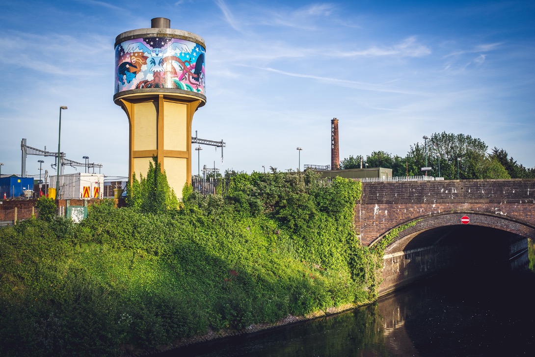 Peter Fowler Water Tower (photo credit Literature Wales)