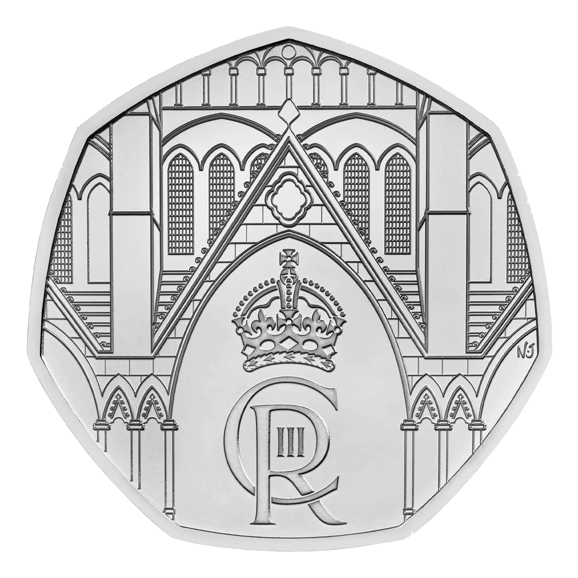King Charles III Coronation Coin 50p