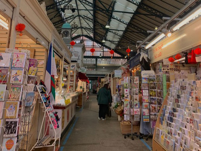 A picture of Cardiff Market 