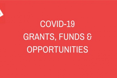 COVID-19 grants logo